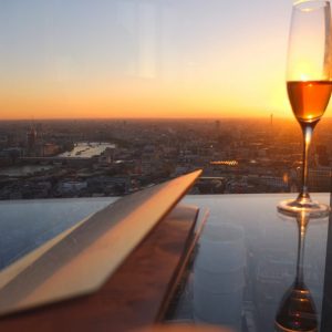Sunset drinks and city views at Vertigo 42 London | Where's Mollie? A Travel and Adventure Lifestyle Blog