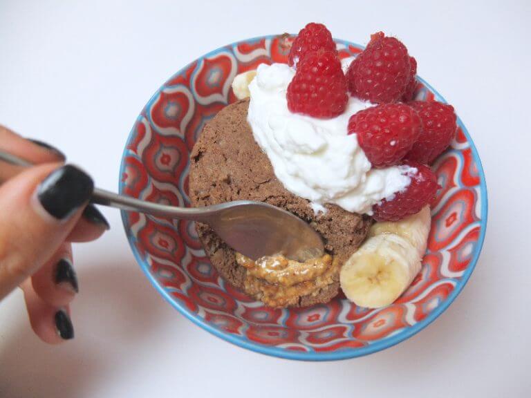 Healthy Peanut Butter Chocolate Mug Cake | Argos