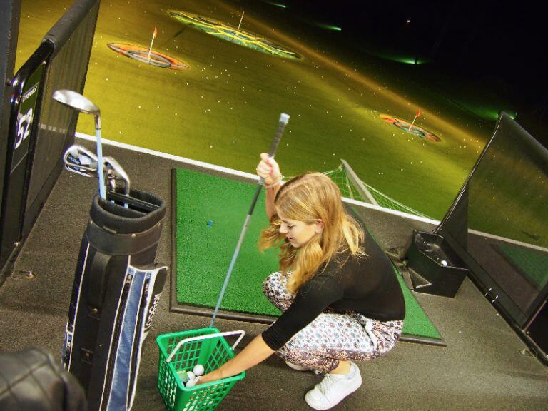 An evening at Top Golf, Addlestone