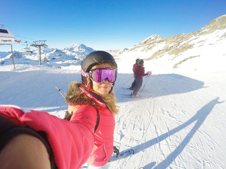 My First EVER Skiing Trip with Powder White in Val D’Isére, France