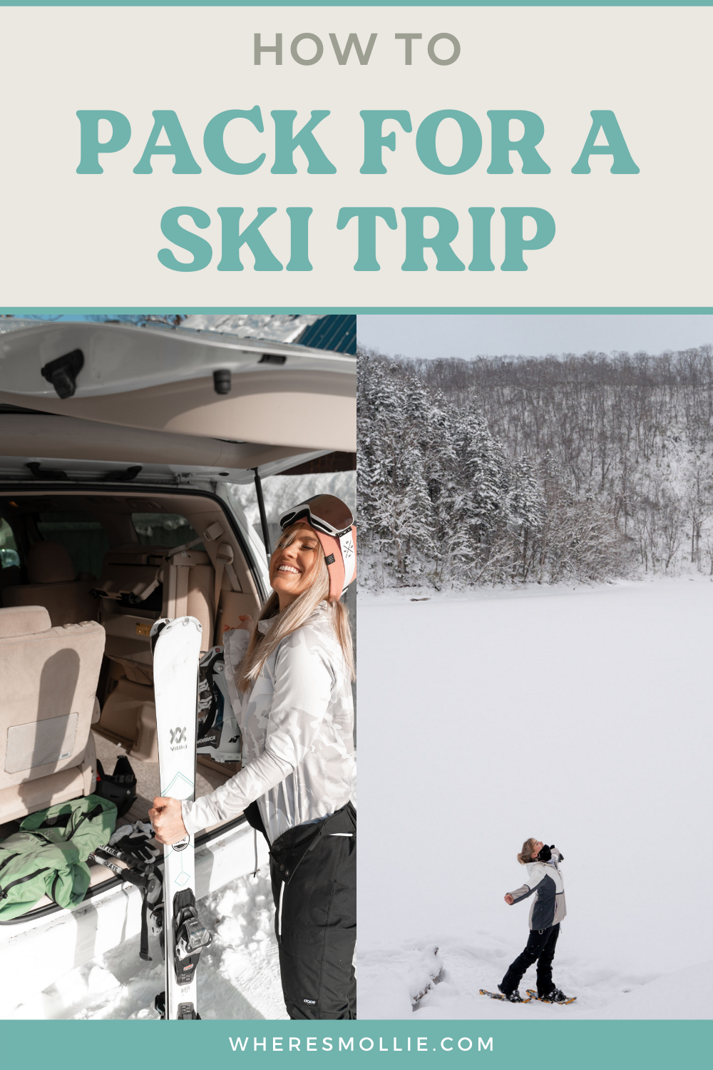 What to pack for a ski trip