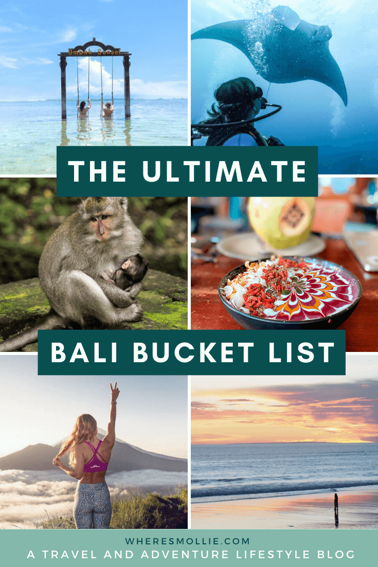 The ultimate Bali bucket list