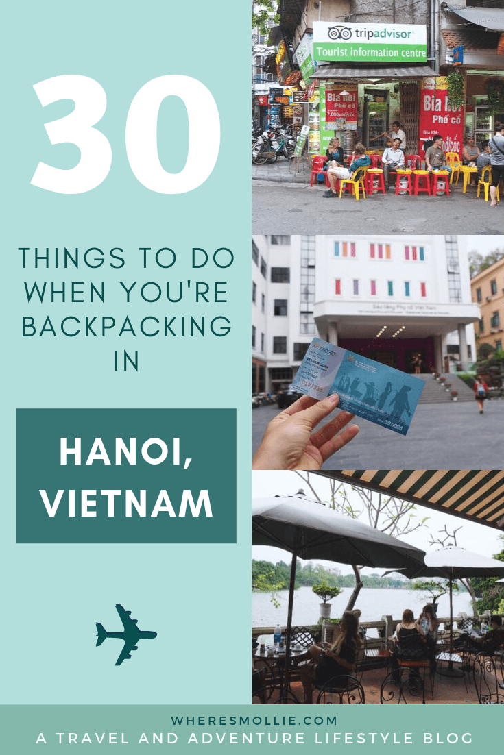 A backpacker's guide to Hanoi, Vietnam