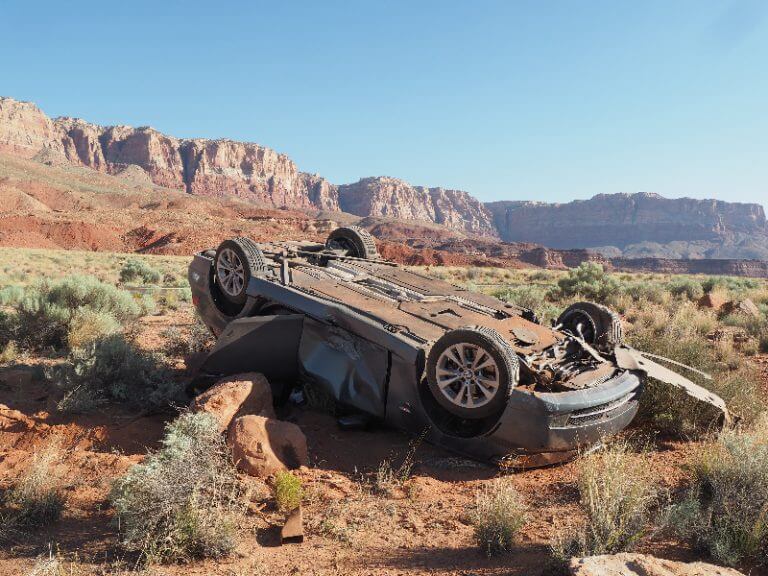 STORYTIME… Staring death right in the face, on my own, in the desert.