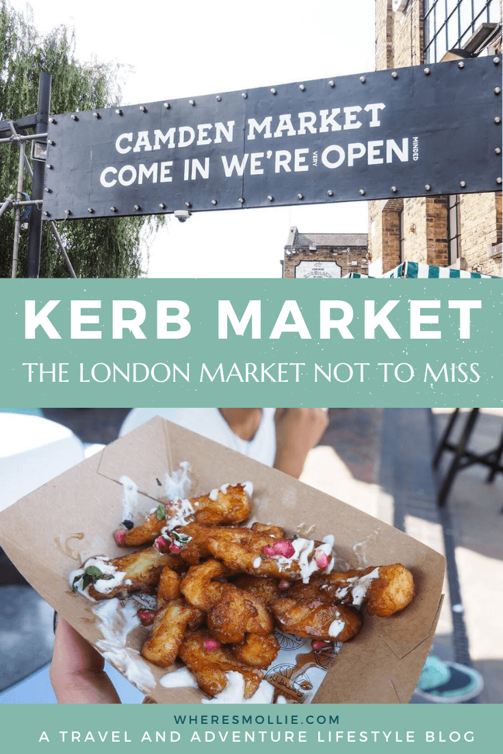 Dining at Kerb Camden Market, London