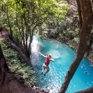 Badian Canyoneering at Kawasan Falls, Cebu, Philippines | Where's Mollie? A Travel and Adventure Lifestyle Blog
