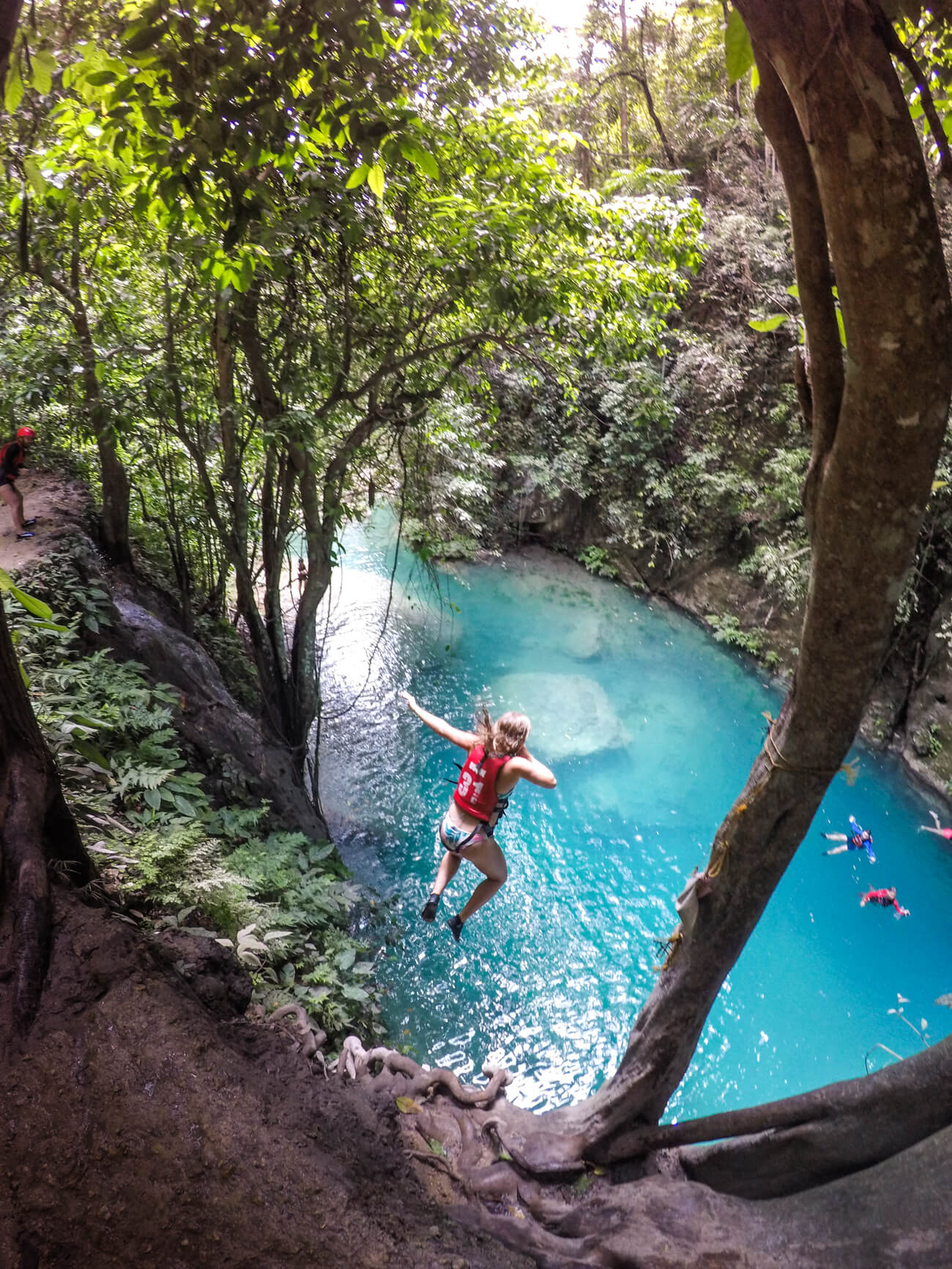 Badian Canyoneering at Kawasan Falls, Cebu, Philippines | Where's Mollie? A Travel and Adventure Lifestyle Blog