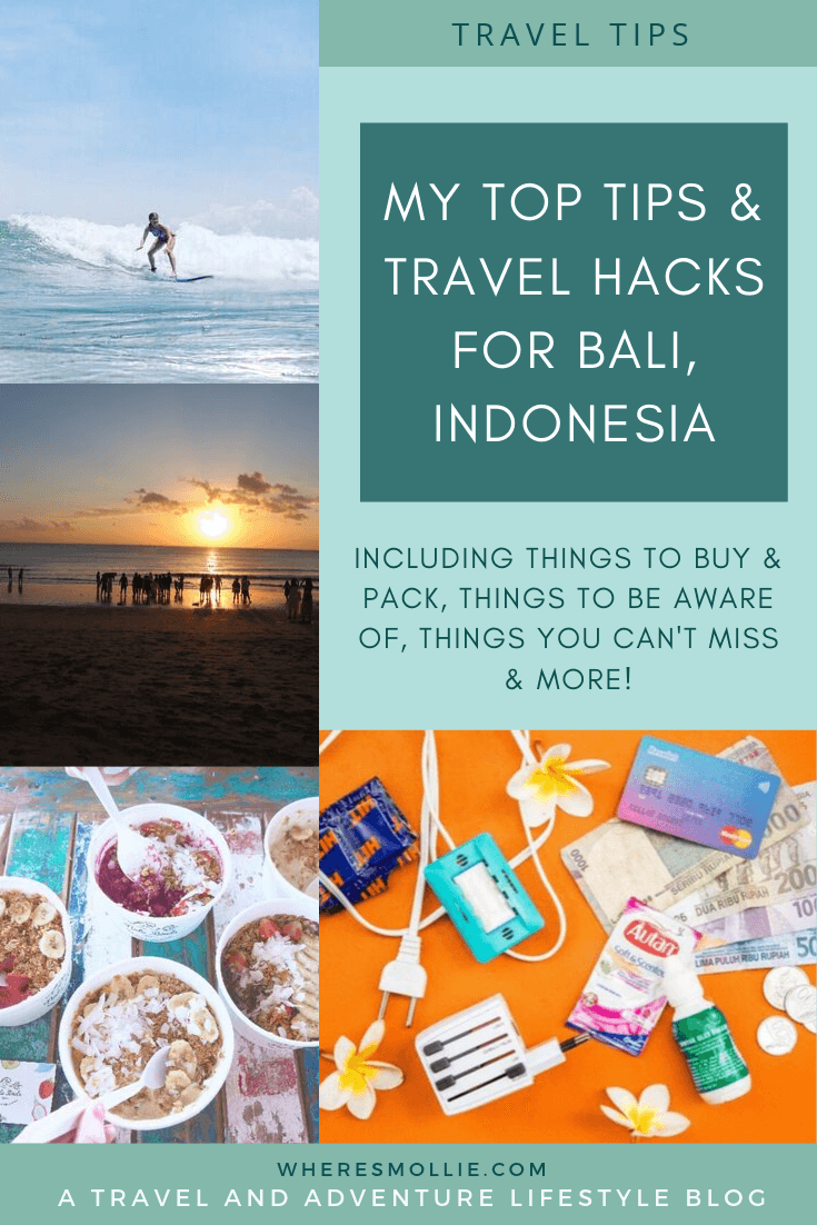 MY TOP TIPS AND TRAVEL HACKS FOR BALI, INDONESIA