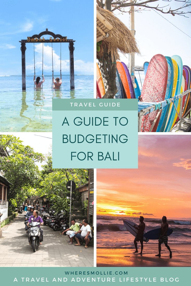 A guide to budgeting for travelling Bali, Indonesia