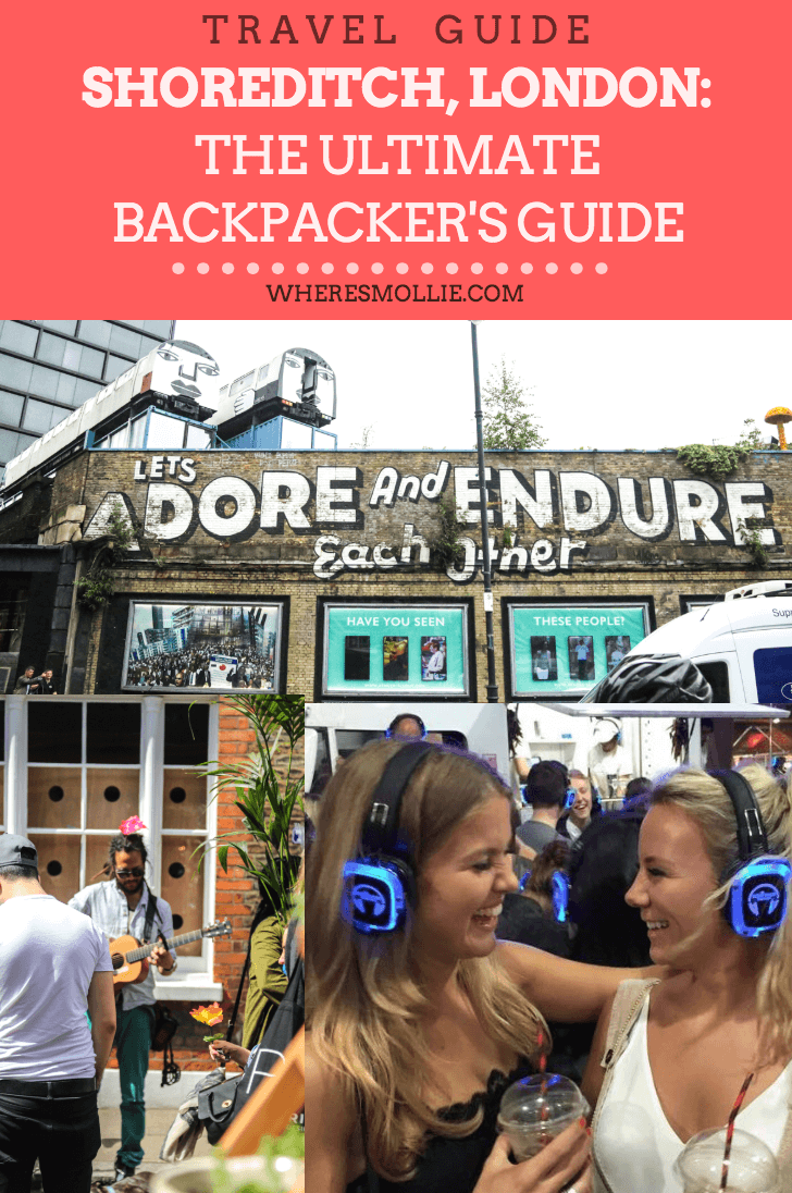 A backpacker's guide to Shoreditch, London