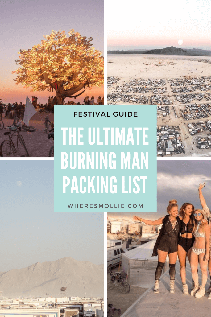 The ultimate packing and shopping list for Burning Man, Nevada