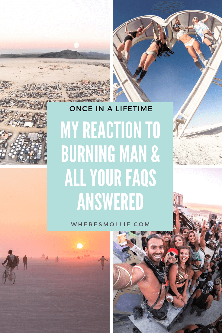 mY REACTION TO BURNING MAN & YOUR FAQS ANSWERED