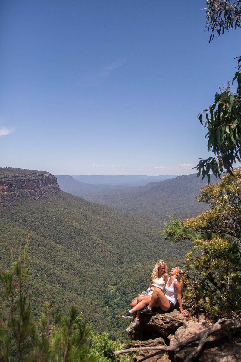 A day in the Blue Mountains- Wentworth Falls and Empress Falls | Where's Mollie? A travel and adventure lifestyle blog