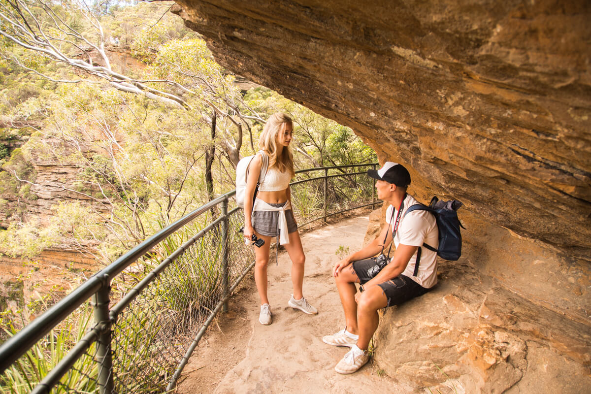 A day in the Blue Mountains- Wentworth Falls and Empress Falls | Where's Mollie? A travel and adventure lifestyle blog