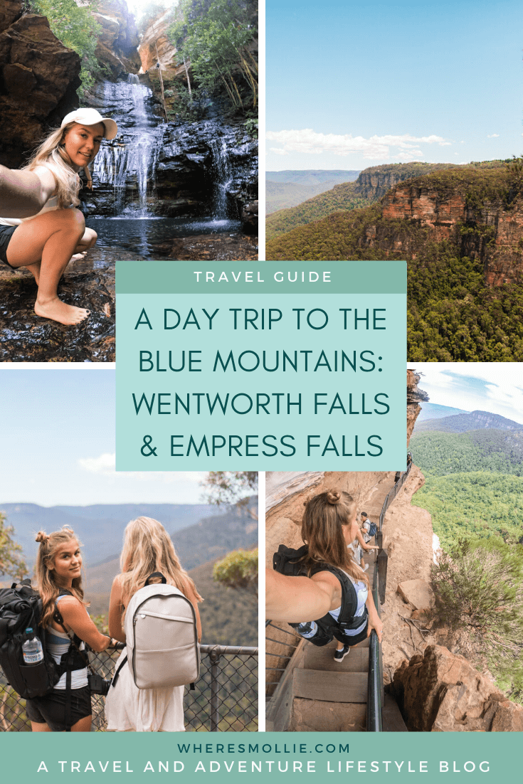 A day trip to the Blue Mountains, Sydney: Wentworth Falls and Empress Falls