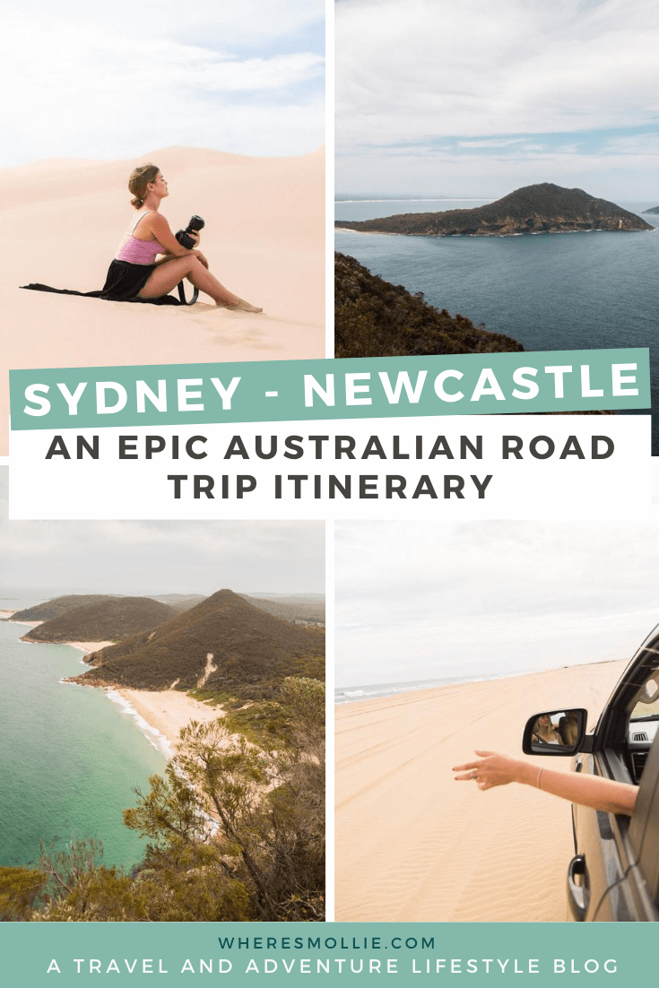 A roadtrip from Sydney to Newcastle: Stockton Sand Dunes and Mount Tomaree