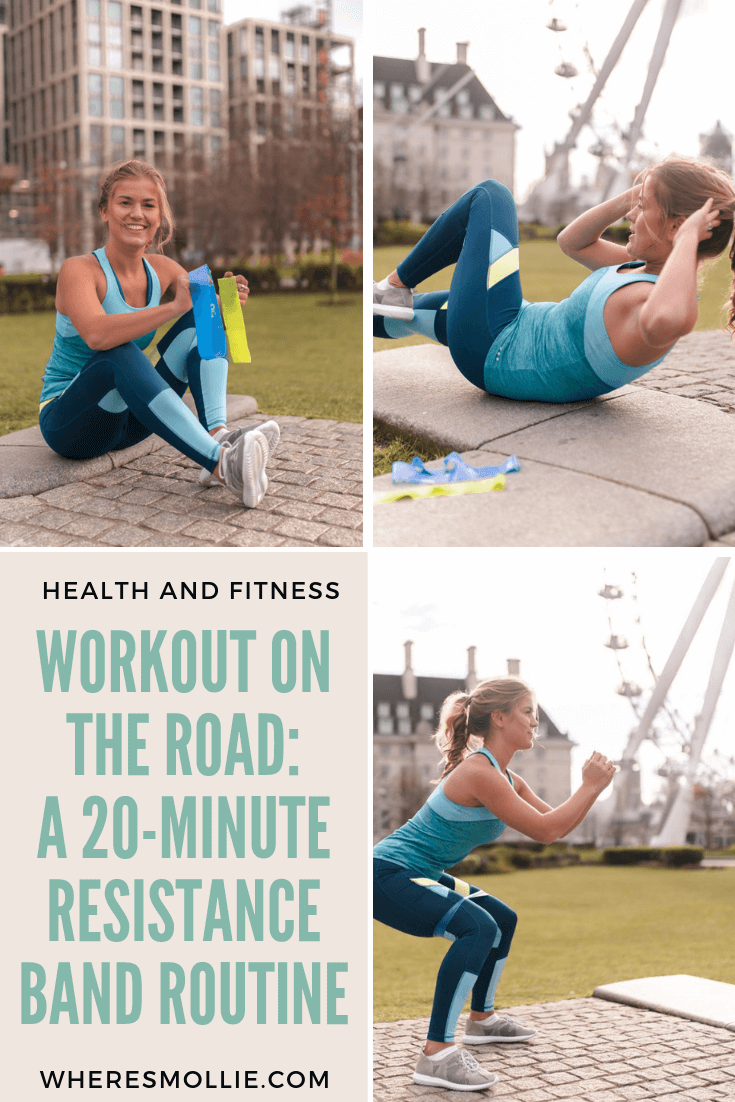 The value of movement to my mental and physical health ft. A 20 minute travel workout