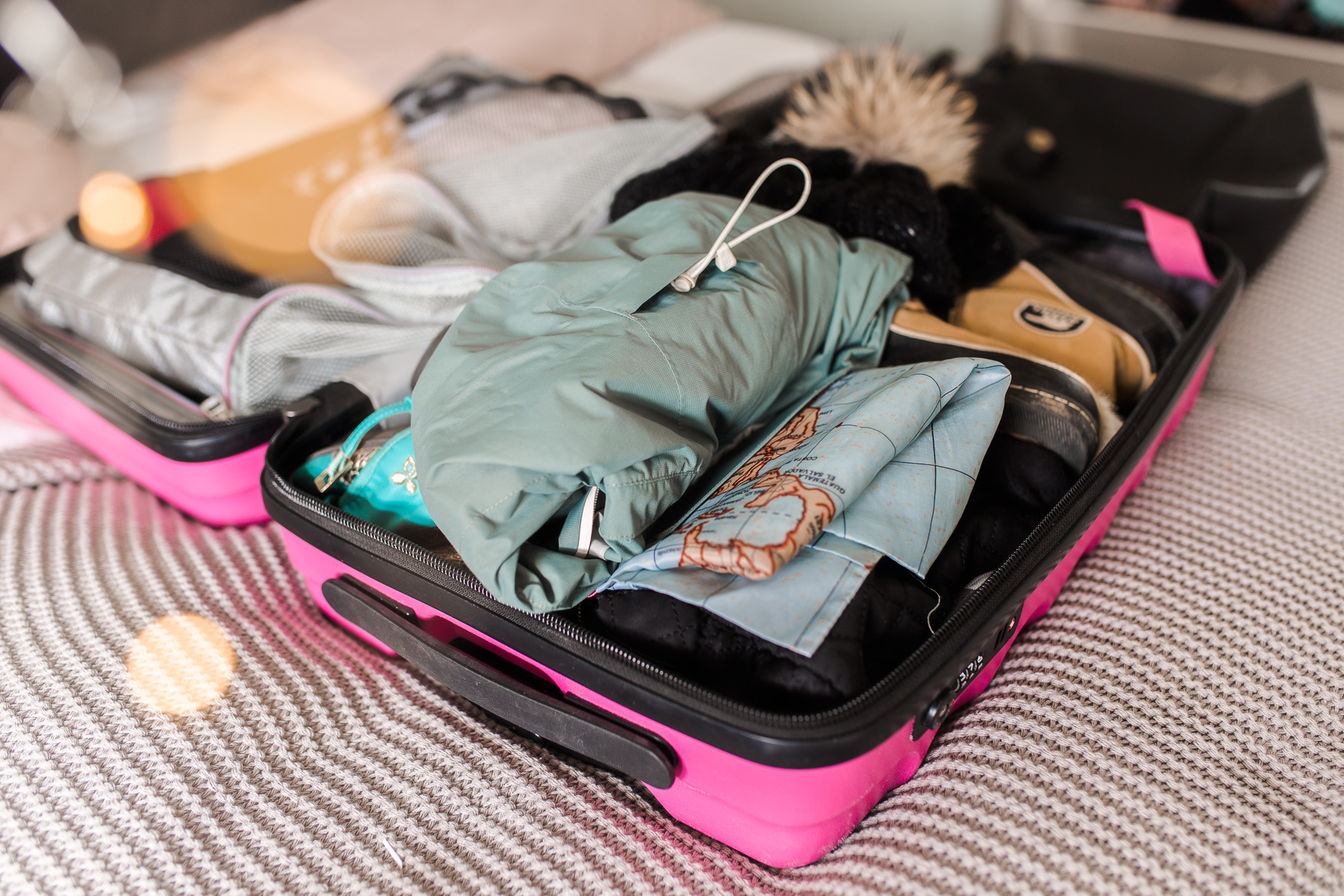 How to pack into a carry on case for a weekend city break