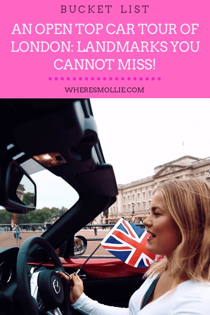 An open top car tour of London: landmarks you cannot miss