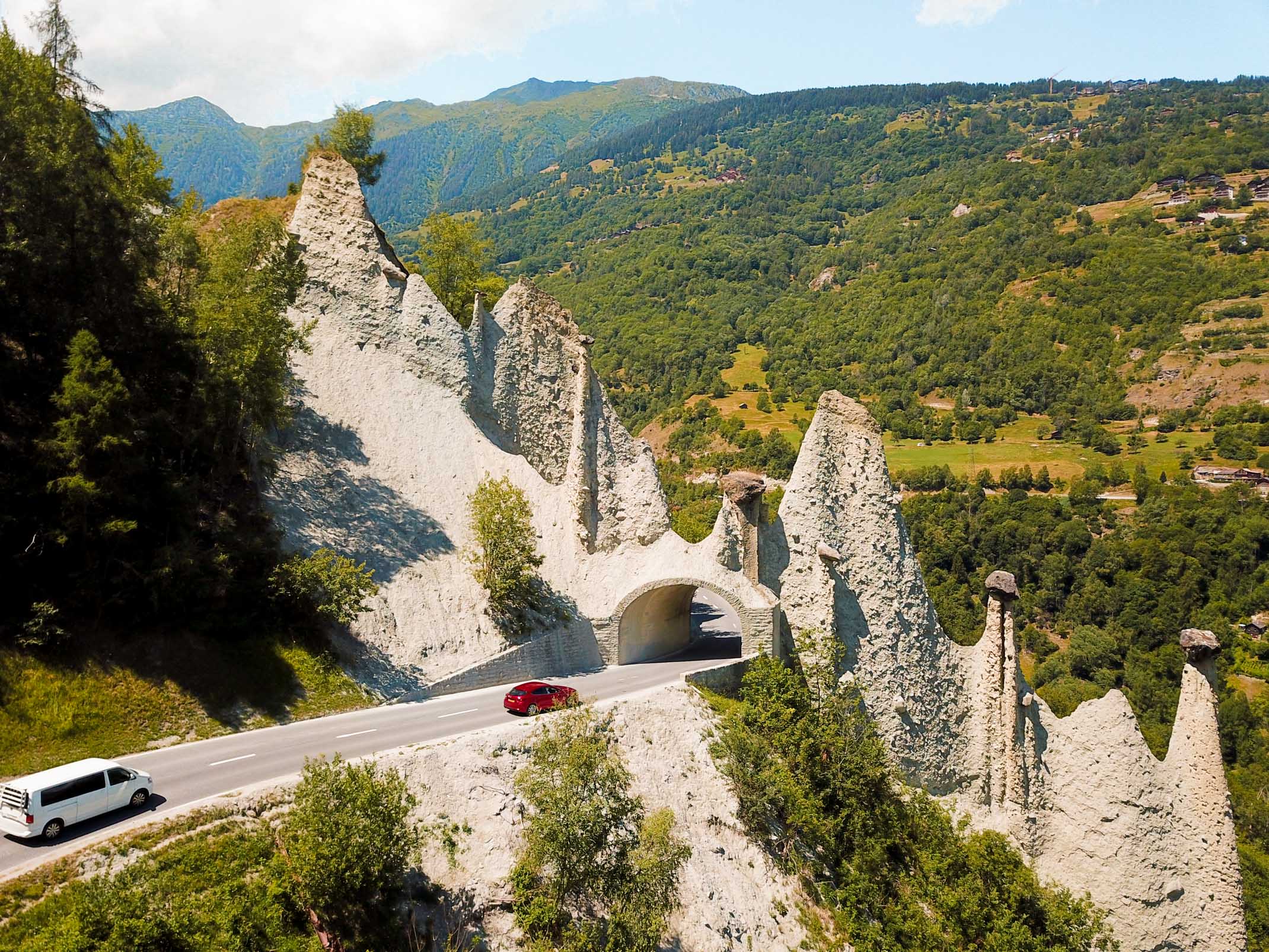 A Swiss Alps road trip: Montreux, Evolene, Saint-Luc and Veyonnaz