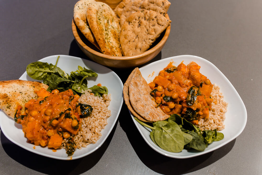 My favourite chickpea and sweet potato coconut curry recipe