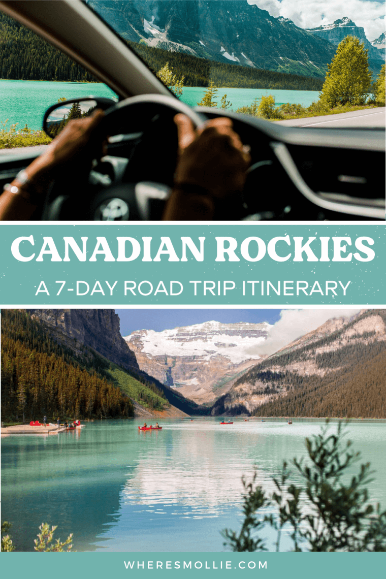 Canadian Rockies: a bucket list Canada road trip itinerary!