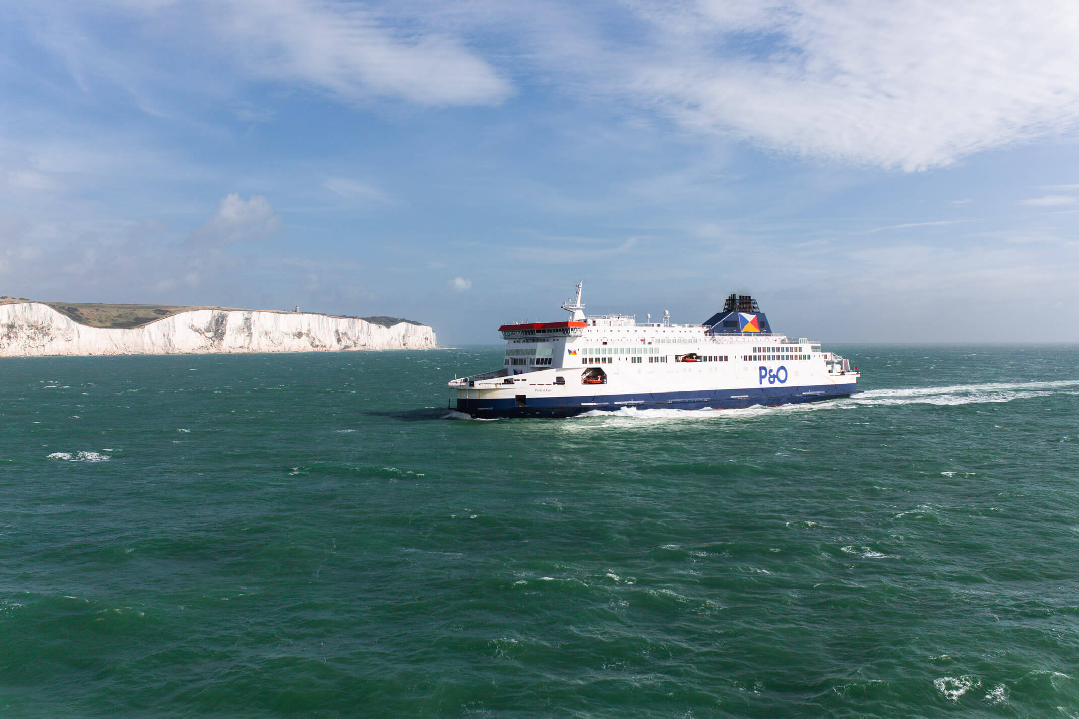 Driving from London to France with P O Ferries