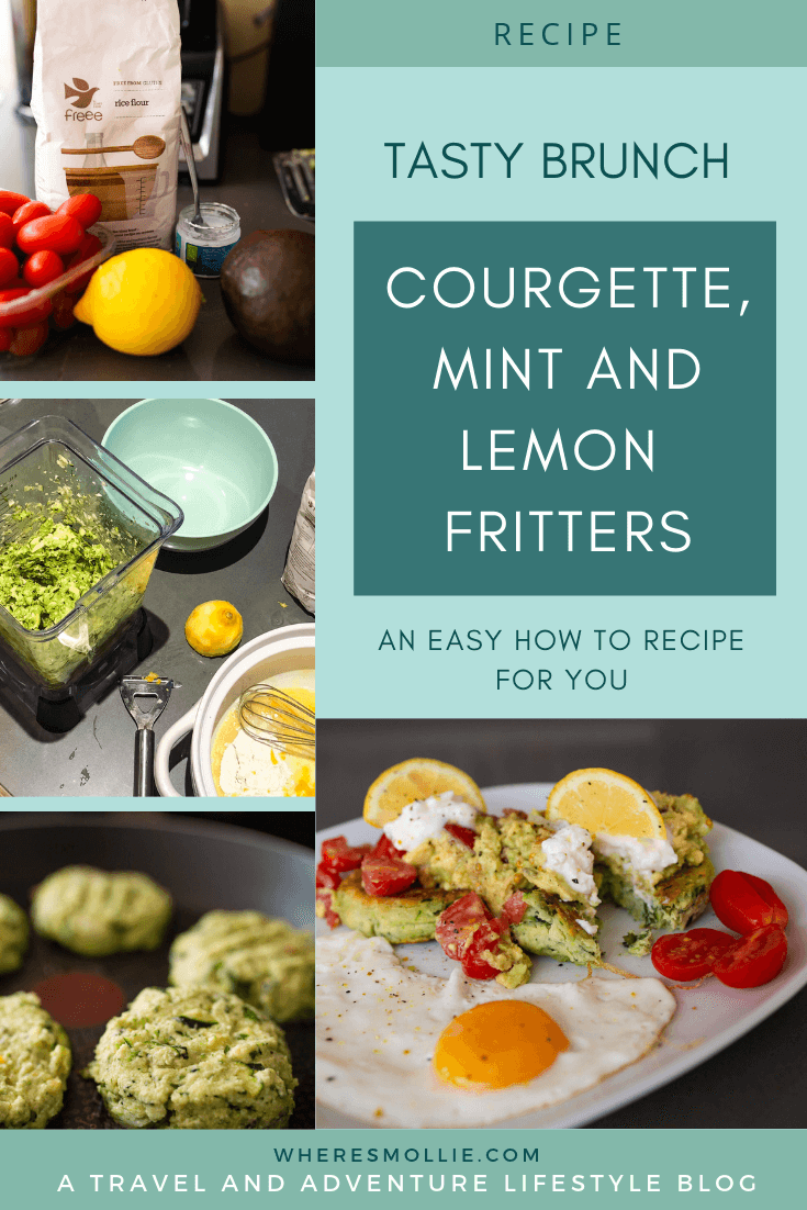 Recipe: Courgette, Mint and Lemon Fritters