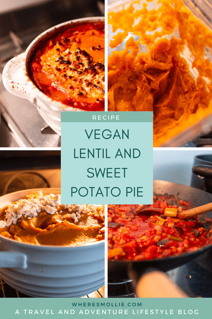 Recipe: Vegan Lentil and Sweet Potato Pie