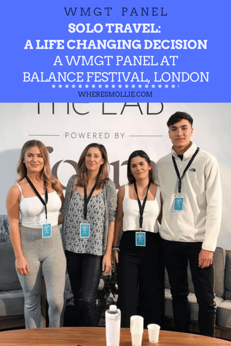 SHOULD YOU SOLO TRAVEL? A WMGT PANEL TALK AT BALANCE FESTIVAL, LONDON