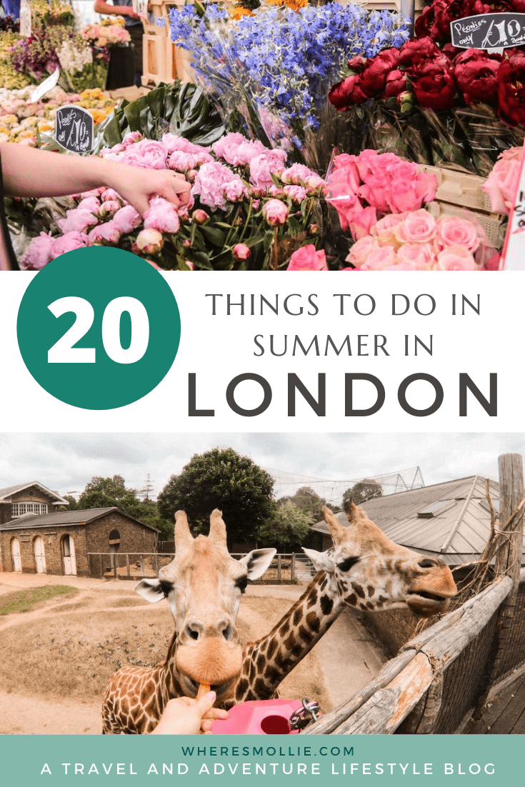 20 things to do in London during summer
