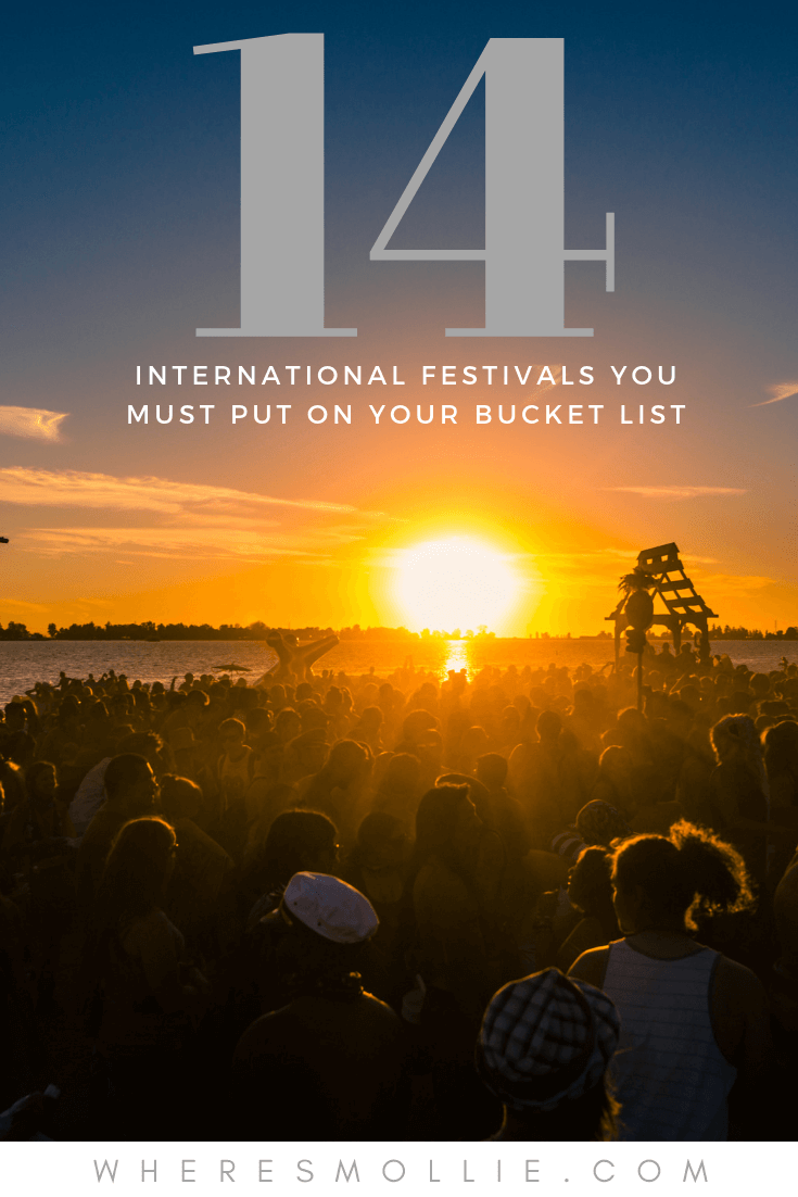 A bucket list of festivals around the world
