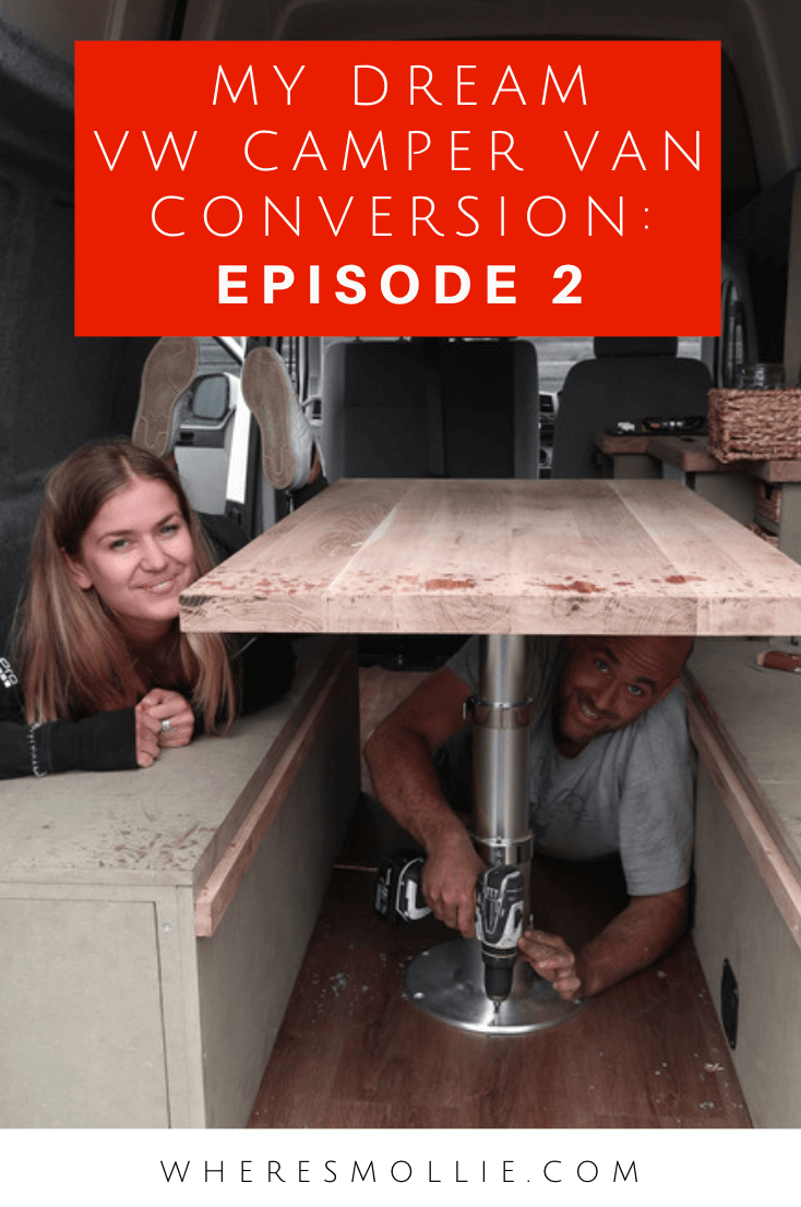 MY DREAM VAN CONVERSION – EP.2: FLOORING AND WOODWORK