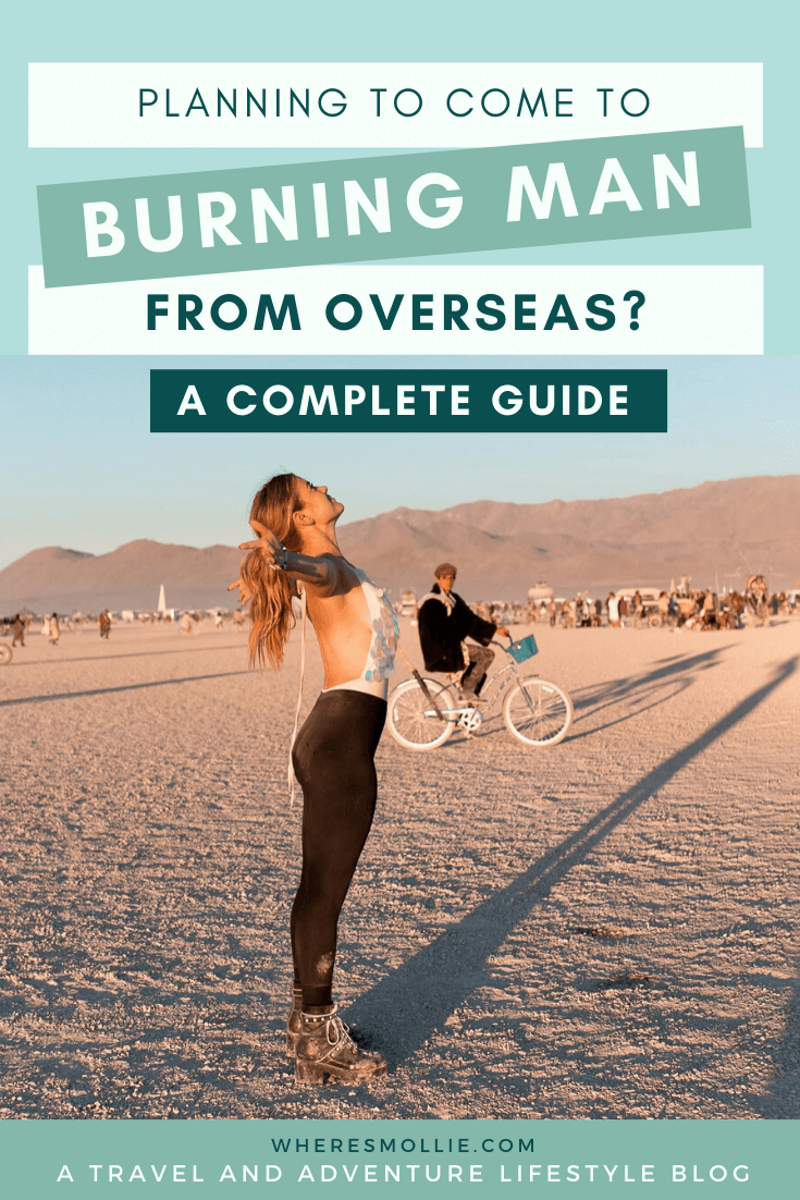 How to plan Burning Man if you're flying in internationally