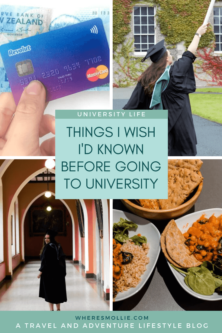 Things I wish I'd known before starting university
