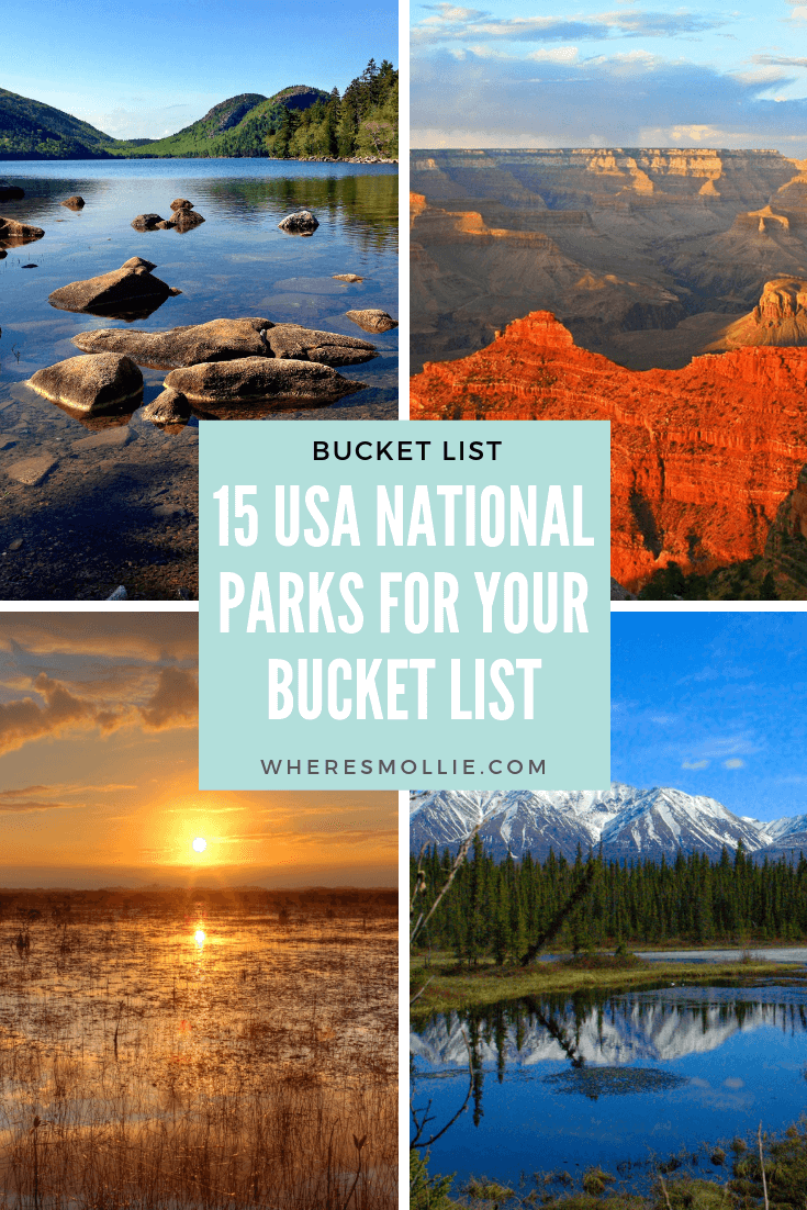 15 USA National Parks you must visit