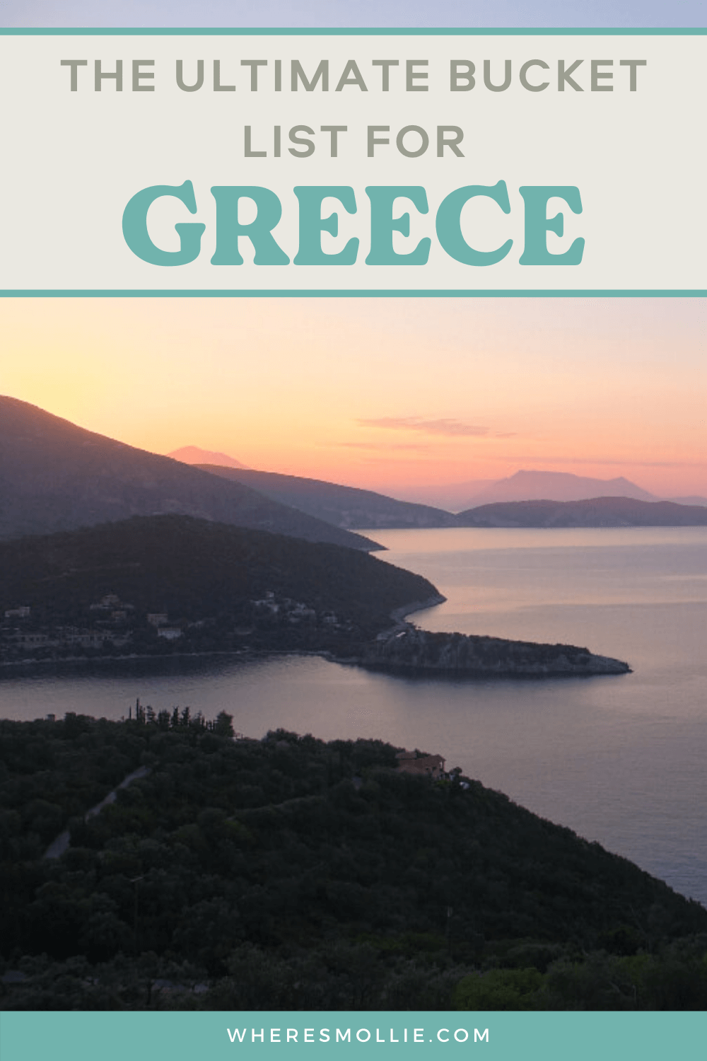 The ultimate bucket list for Greece