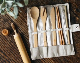 Sasstainable Cutlery & Toothbrush