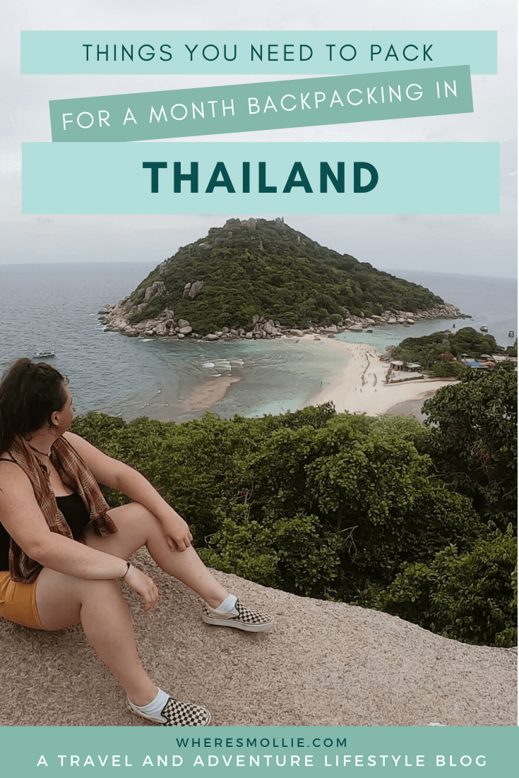 What to pack for a month in Thailand