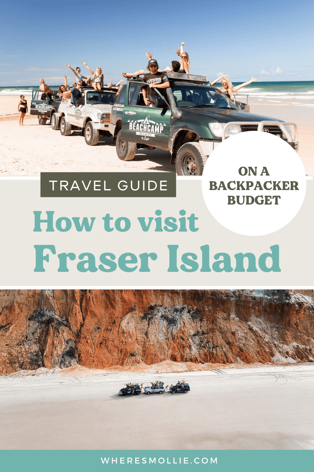 Visiting Fraser Island and The Whitsundays on a backpacker budget