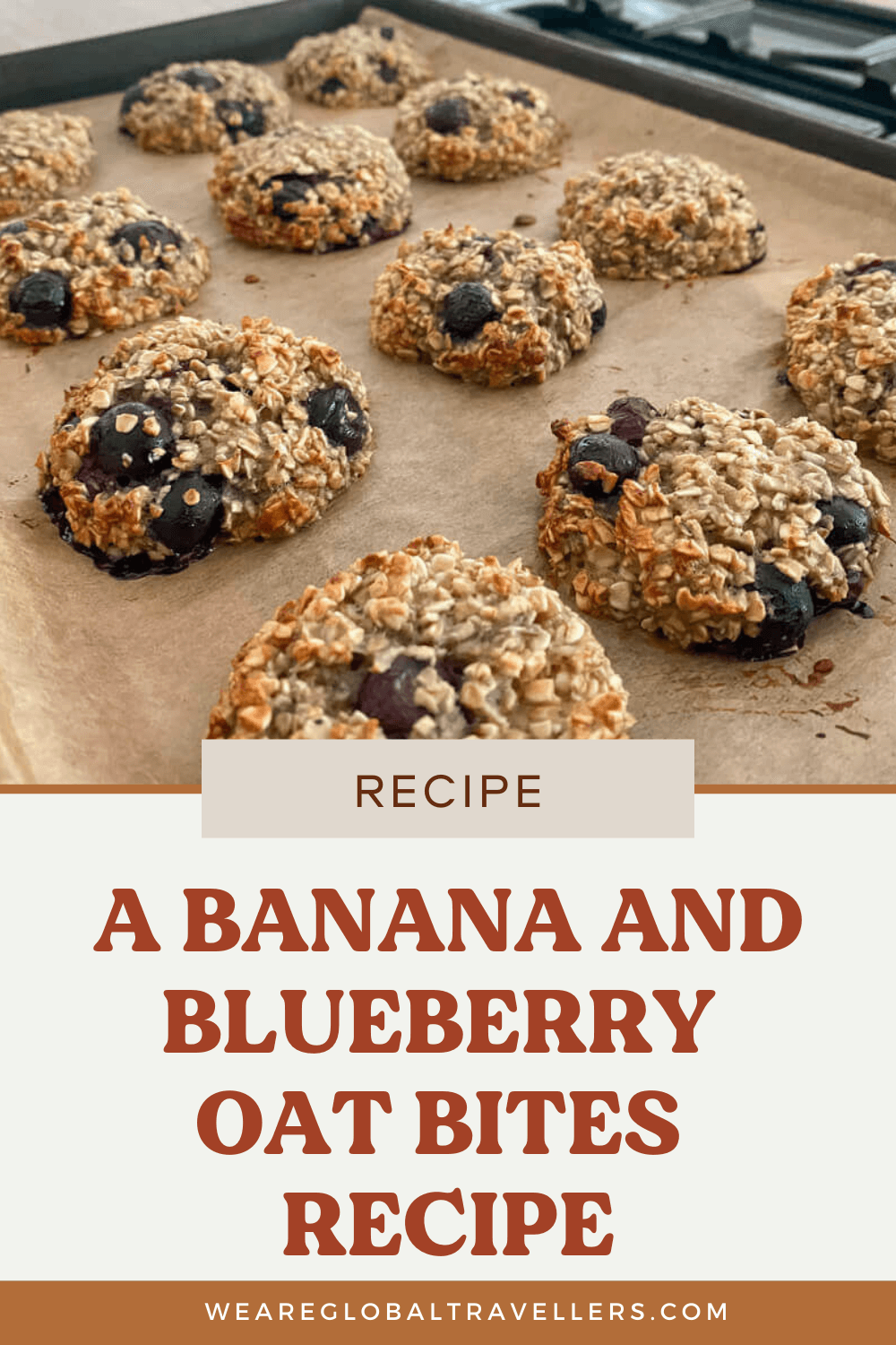 RECIPE: Banana and blueberry oat bites