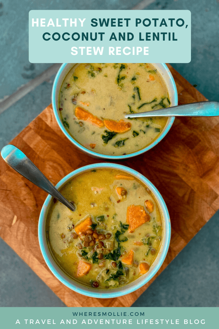 RECIPE: Sweet potato, lentil and turmeric stew