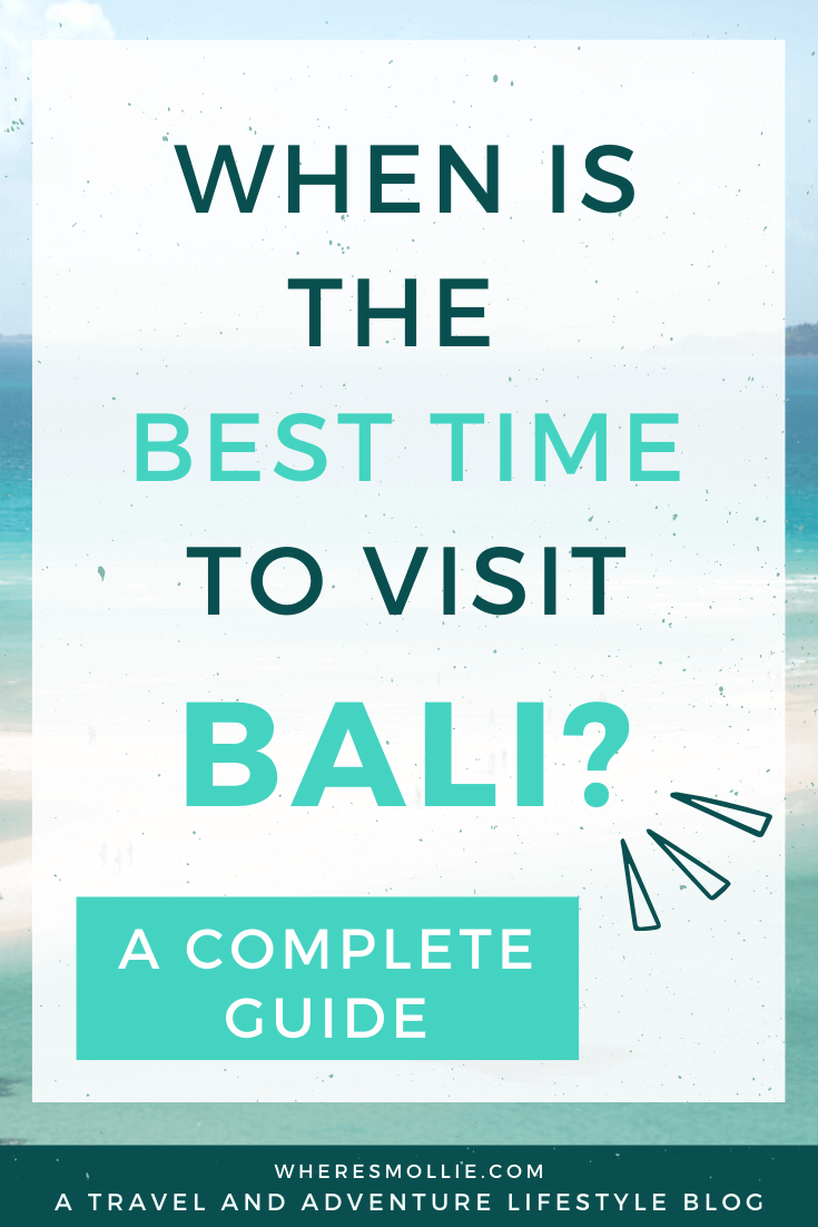 The best time to go to Bali: Which month is best?