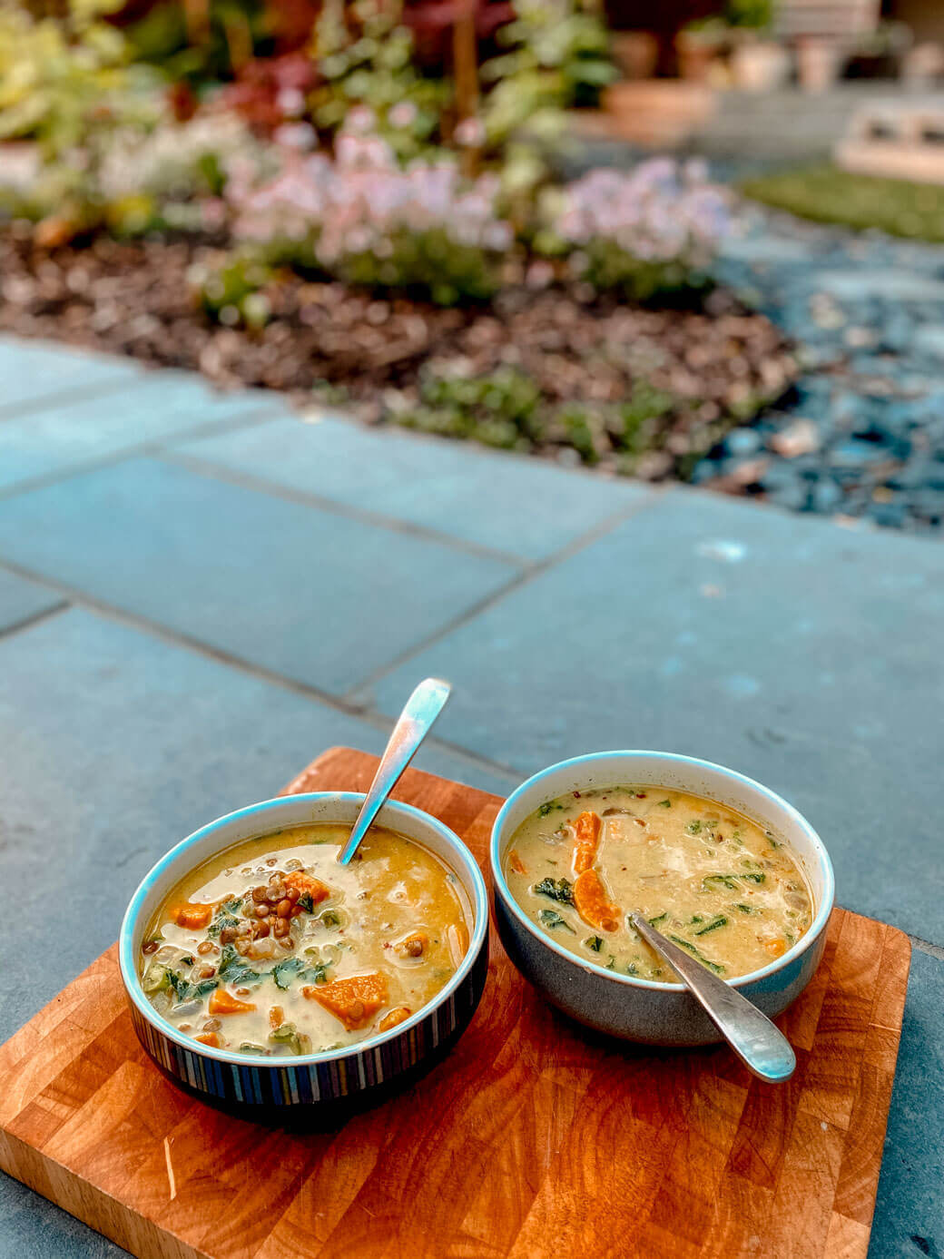 RECIPE: Sweet potato, lentil and turmeric stew