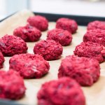 Beetroot and chickpea falafel recipe