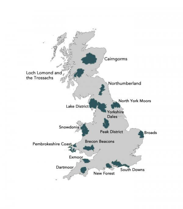 The 15 UK National Parks Which should you visit in 2021?