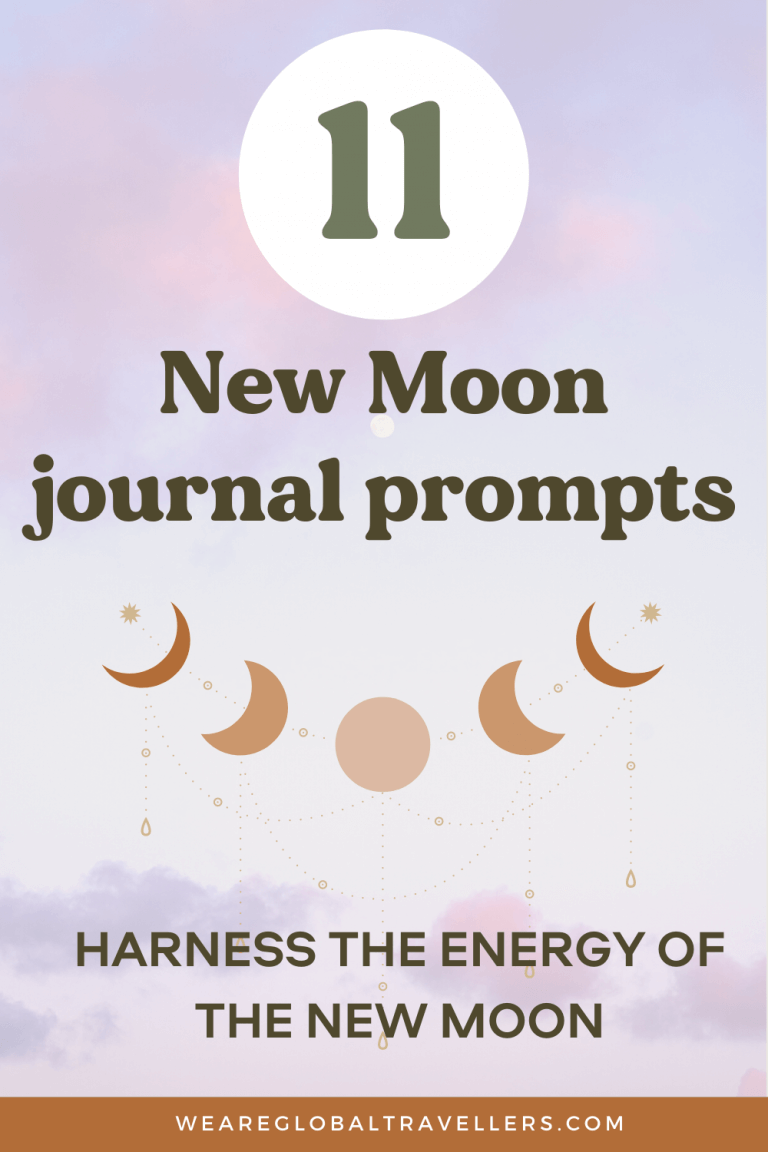 11 new moon journal prompts and ritual