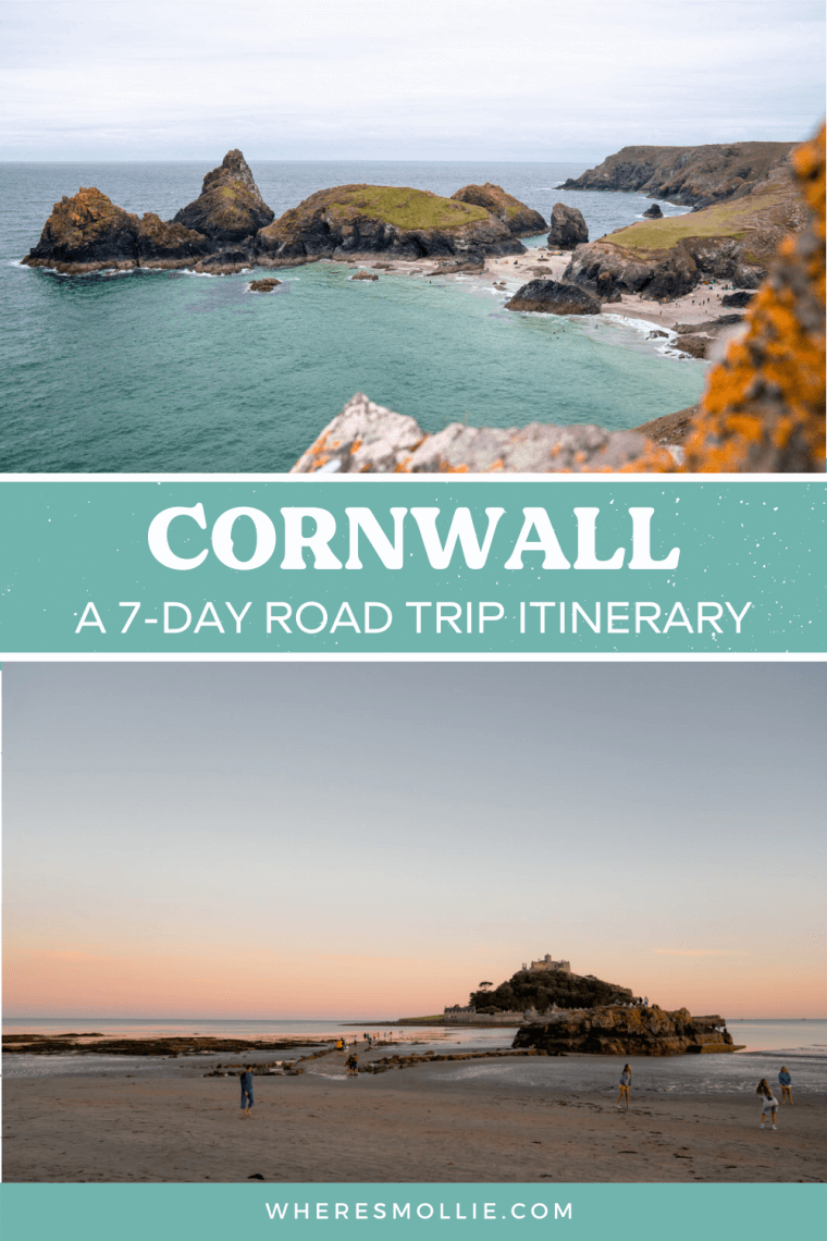 A 1-week road trip itinerary for Cornwall...