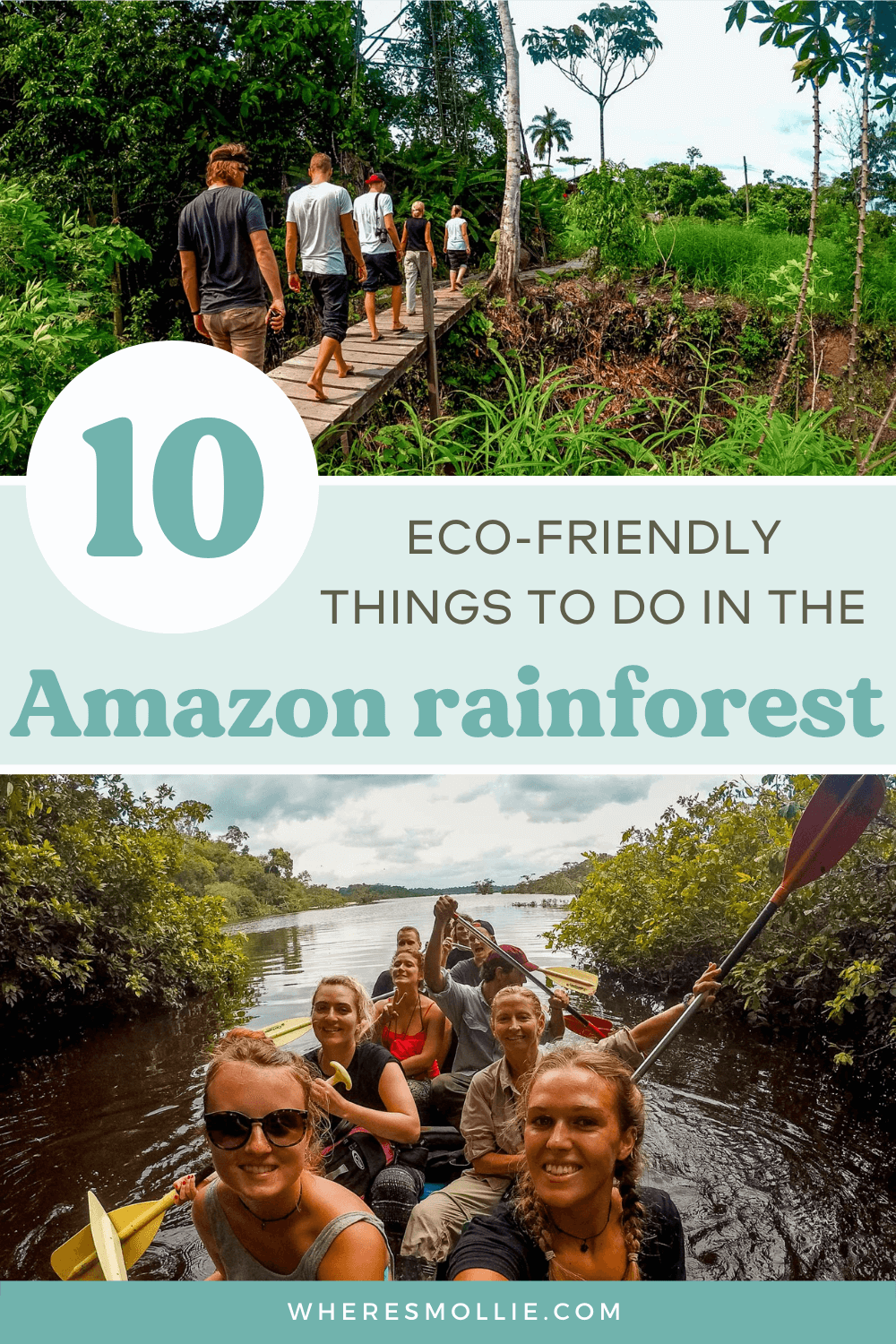 An eco-friendly guide to visiting the Amazon rainforest