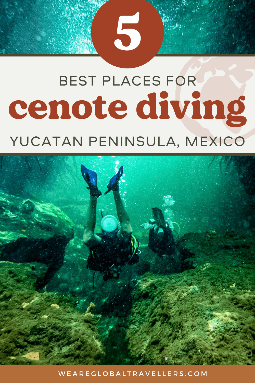 The best cenote diving on the Yucatán Peninsula, Mexico